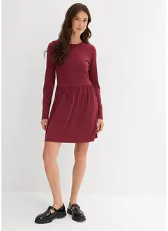 Rozšiřující se úpletové šaty, bonprix