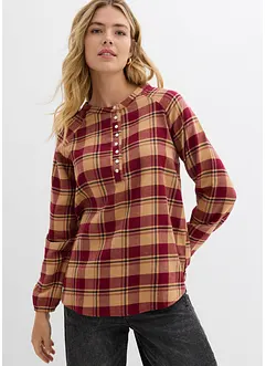 Tuniková halenka z flanelu, bonprix