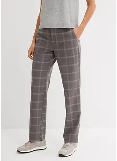 Kostkované chino kalhoty, bonprix