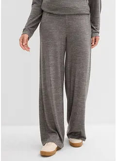 Palazzo kalhoty se vzhledem pleteniny, bonprix