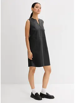 Šaty z umělé kůže, bonprix