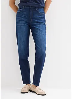 Mom džíny, High Waist, zkrácené, bonprix