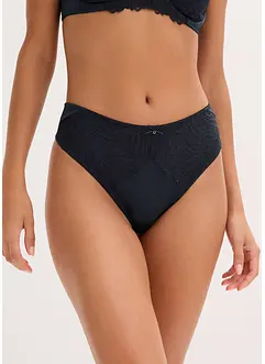 Maxikalhotky tanga s lesklým materiálem (2 ks v balení), bonprix