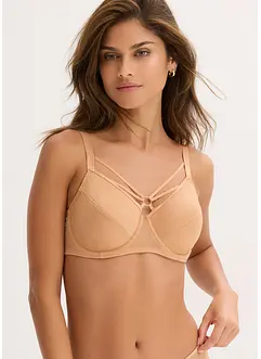 Zmenšovací podprsenka s třpytivým materiálem, bonprix