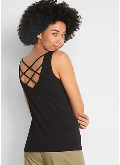 Žerzejový top z čisté organické bavlny, bonprix