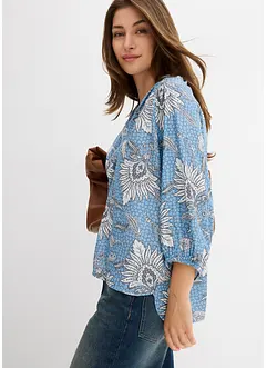 Tuniková halenka z jemné viskózové směsi, bonprix