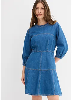 Džínové šaty z čisté bavlny, bonprix