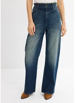 Džíny Straight, High Waist, bonprix