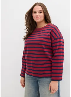 Pruhované triko z čisté organické bavlny, bonprix