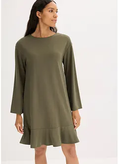 Krátké šaty s volánem, z Punto di Roma, bonprix