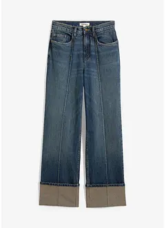 Džíny Straight, High Waist, bonprix