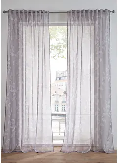 Záclona s recyklovaným polyesterem (1 ks), bonprix