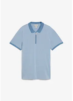 Triko polo z piké, se zipem, bonprix