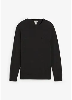 Svetr z jemného úpletu s čistou bavlnou, bonprix