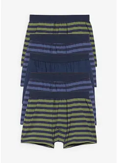 Boxerky s měkkou organickou bavlnou (5 ks v balení), bonprix