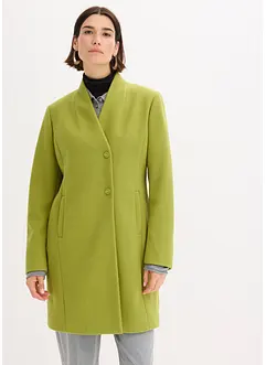 Krátký kabát ve vlněném vzhledu, bonprix