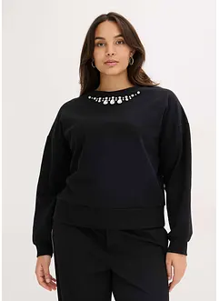 Oversize mikina z bavlny, bonprix