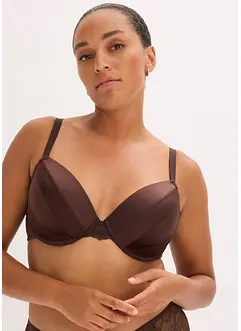 Vyztužená podprsenka s luxusním lesklým efektem, bonprix