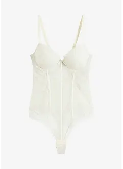 Body s tangy a pružnou krajkou, bonprix