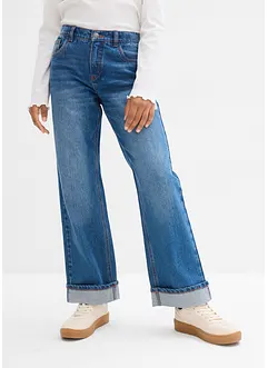 Džíny Wide Leg, Low Waist, bonprix