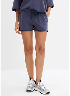 Teplákové šortky z měkké bavlněné směsi, bonprix