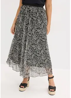 Žerzejová síťovaná sukně, bonprix