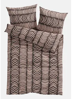 Souprava povlečení s grafickým vzorem, bonprix