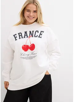 Oversize mikina z čisté organické bavlny, bonprix