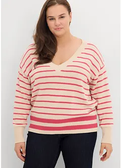 Svetr z bavlněné směsi, bonprix