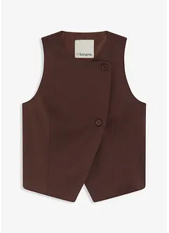 Vesta s asymterickou knoflíkovou légou, bonprix