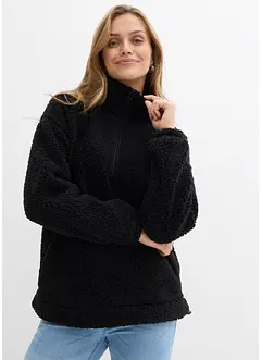 Flísová mikina se stojáčkem, bonprix