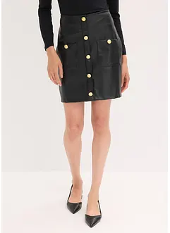 Minisukně z umělé kůže, bonprix
