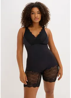 Stahovací body s nohavičkou, střední tvarující efekt, bonprix