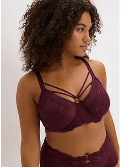 Zmenšovací podprsenka s jemnou krajkou, bonprix