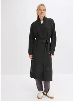 Pletený kabát z měkké viskózové směsi, bonprix