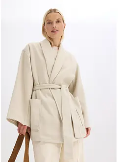 Kabátek s vlněným vzhledem, bonprix