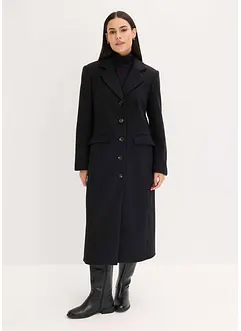 Dlouhý kabát z umělé vlny, bonprix
