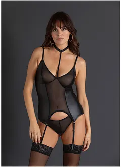 Podvazkový top a tanga (2dílná souprava), bonprix