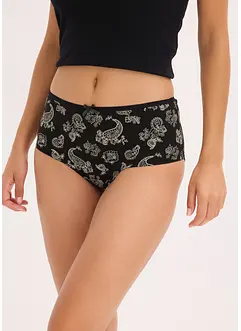 Bokové maxikalhotky s organickou bavlnou (4 ks v balení), bonprix