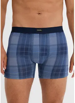 Středně dlouhé úzké boxerky s bavlnou (2 ks v balení), bonprix