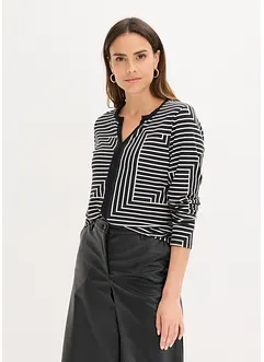 Viskózové tričko s dlouhým rukávem, bonprix