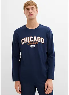 Triko s dlouhým rukávem, z čisté organické bavlny (2 ks v balení), bonprix