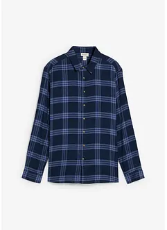 Flanelová košile s dlouhým rukávem, z čisté organické bavlny, bonprix