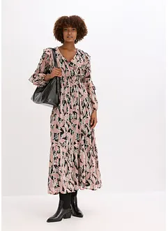 Šifónové šaty s volány, bonprix