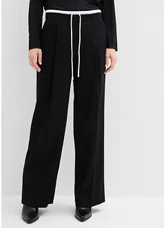 Široké kalhoty z viskózové směsi, bonprix