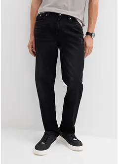 Džíny Regular Fit z čisté bavlny, s pohodlným pasem, Straight, bonprix