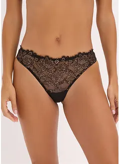 Kalhotky tanga s třpytivou přízí, bonprix
