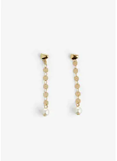 Náušnice se skleněnou perlou, bonprix