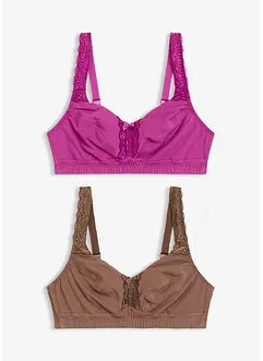 Podprsenka bez kostic (2 ks v balení), bonprix