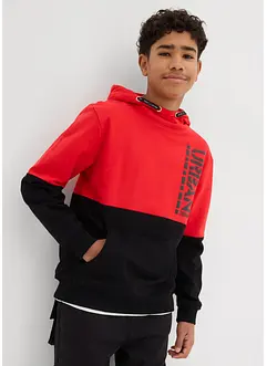 Mikina s kapucí, z čisté organické bavlny, bonprix